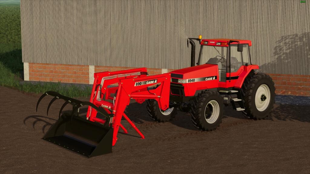 CASE IH 890 LOADER 3