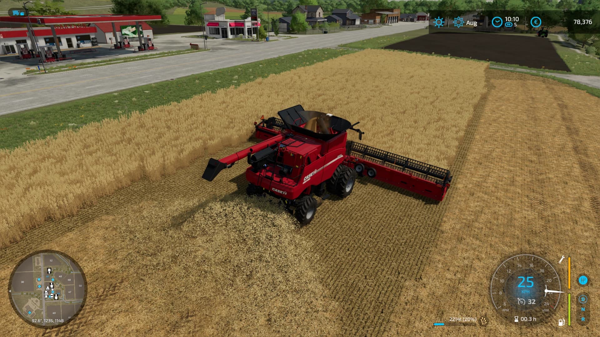 CASE IH CUTTER 25KM/H 2