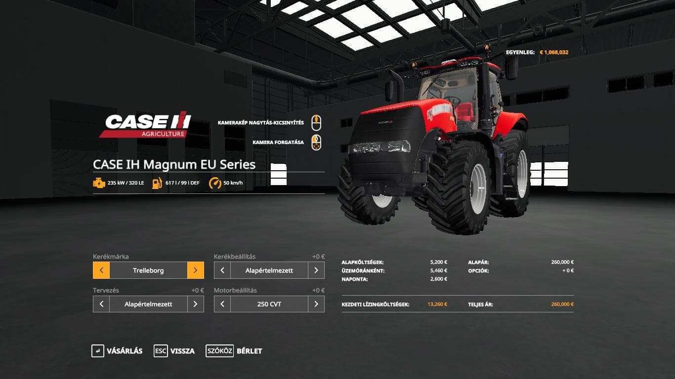 CASE IH MAGNUM EU SERIES 2