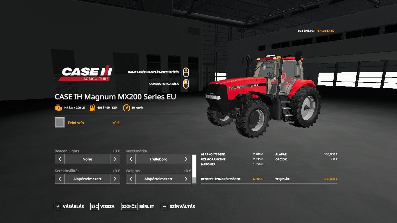 CASE IH MAGNUM MX200 SERIES EU 2