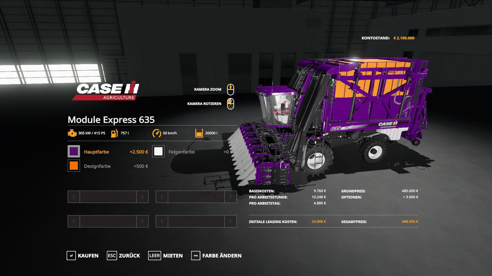 CASE IH 635