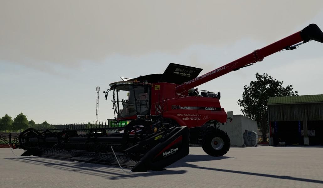 CASE IH AXIALFLOW - SKLIZNOVE SLUZBY MICHAL HORAK 2
