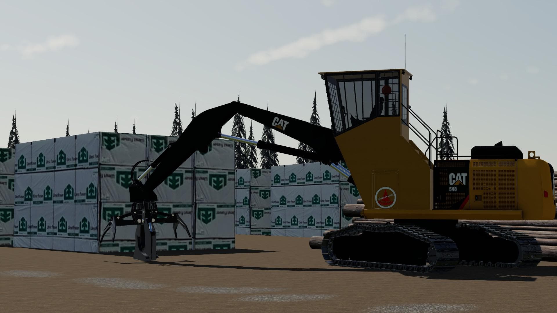 CAT 548 LL BUTT N TOP