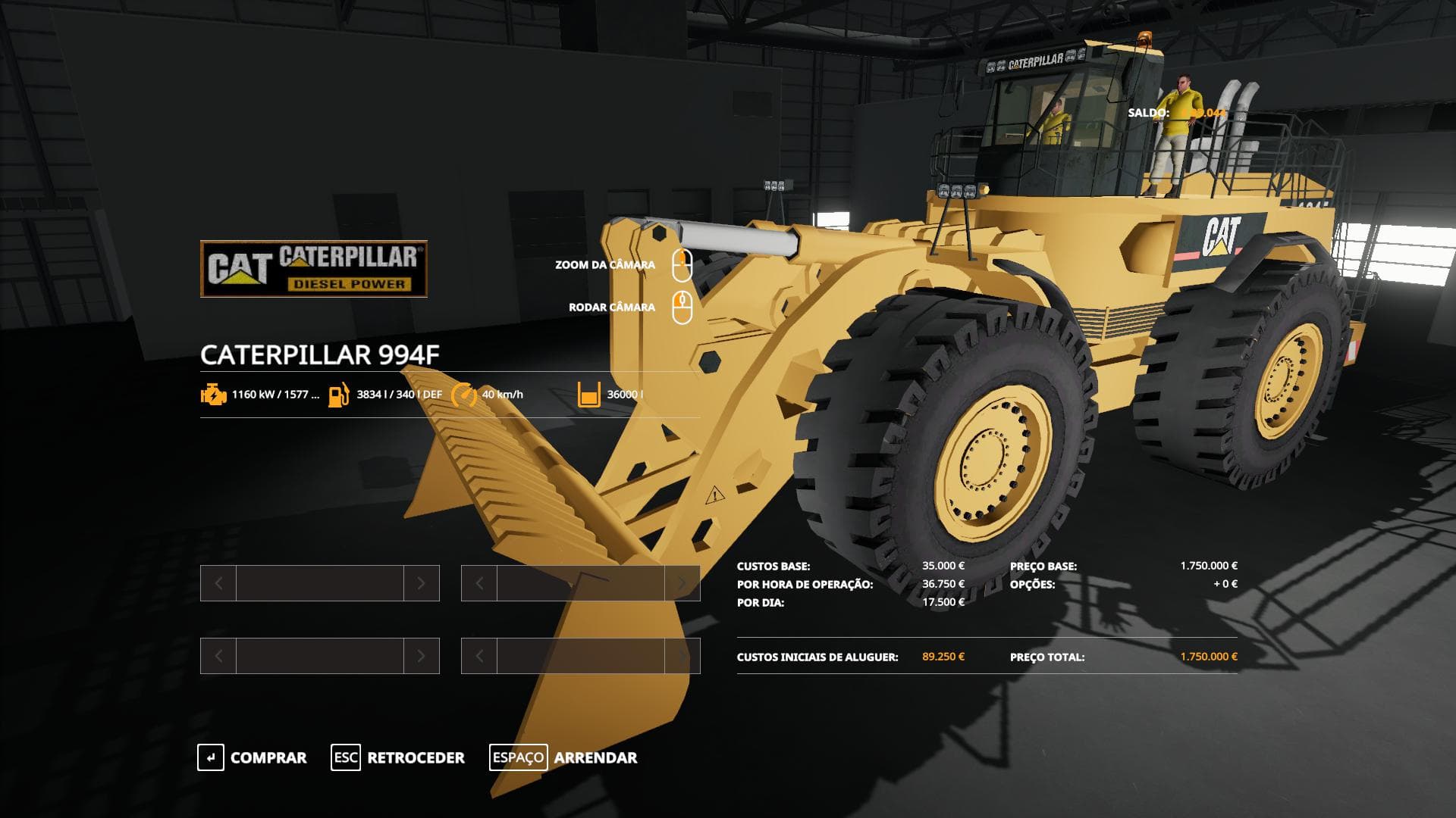 CAT 994F 4