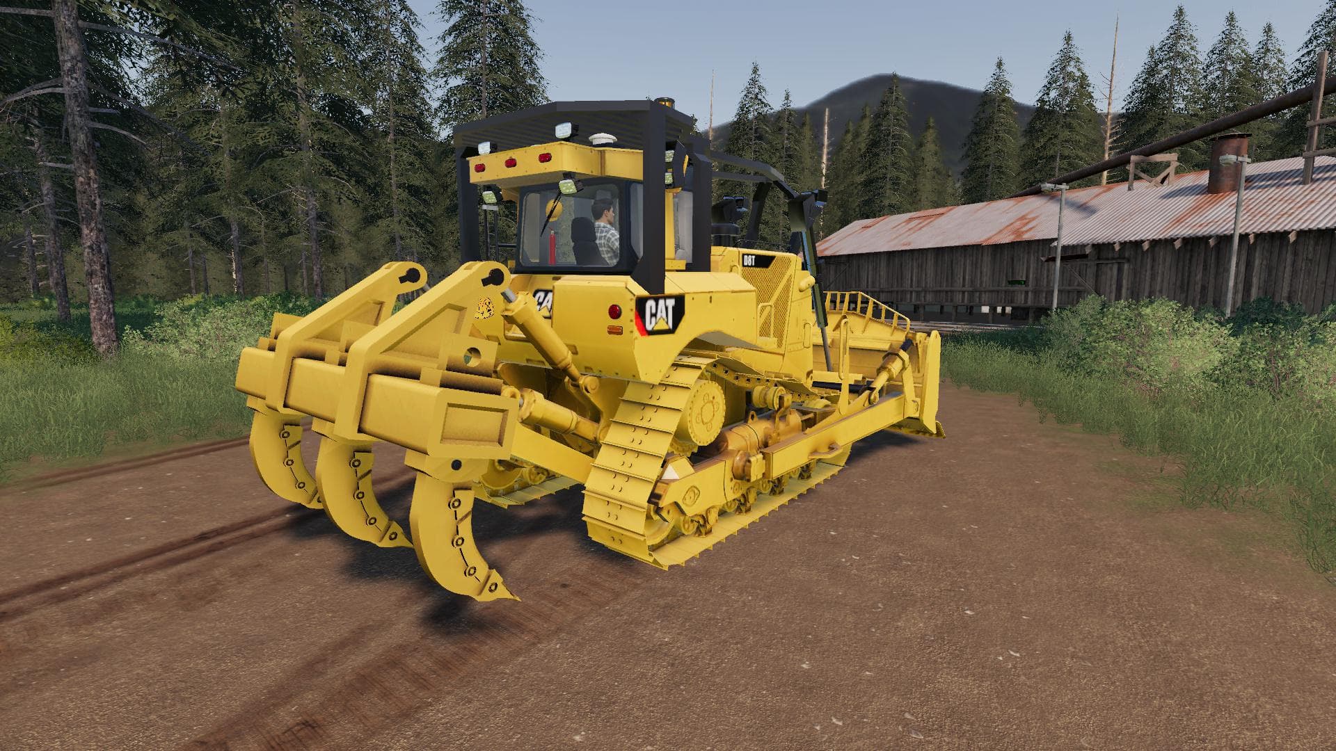 CAT D8-T WITH TRIRIPPER 2