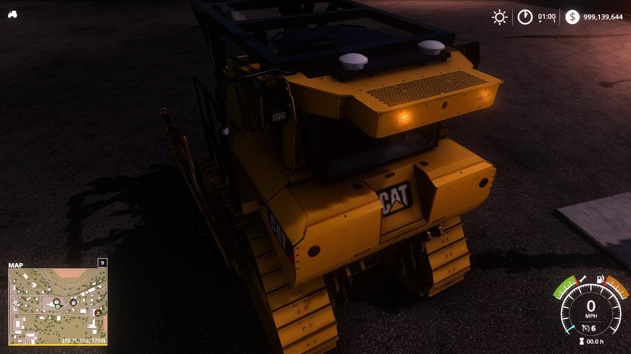 CAT D8T DOZER STROBES