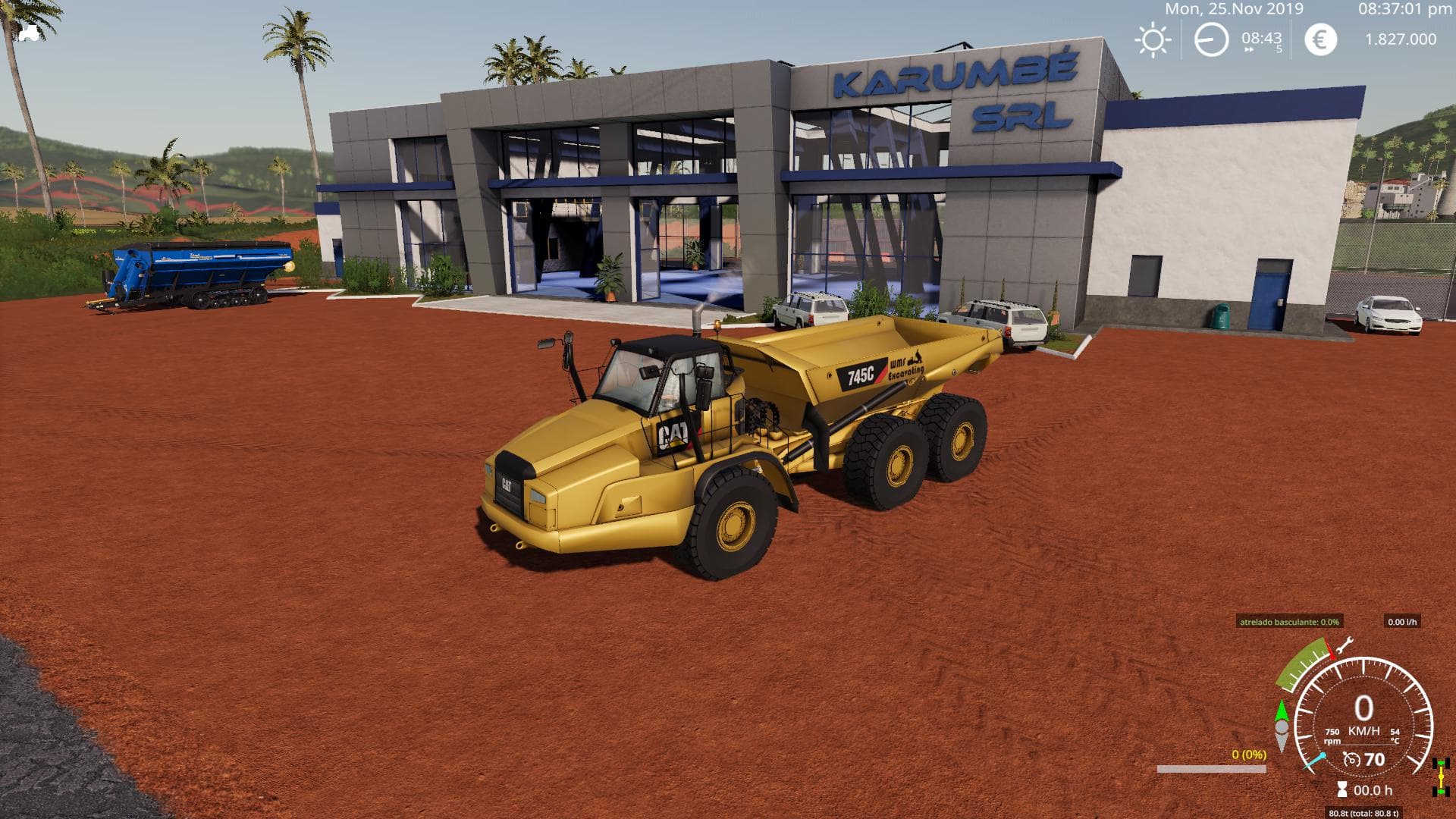 CAT 745C