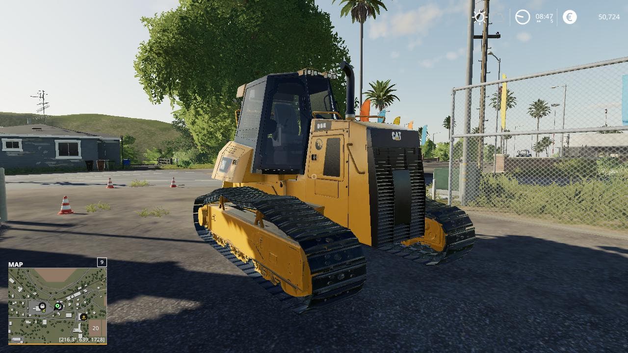 CATERPILLAR D6K WINCH DOZER 5