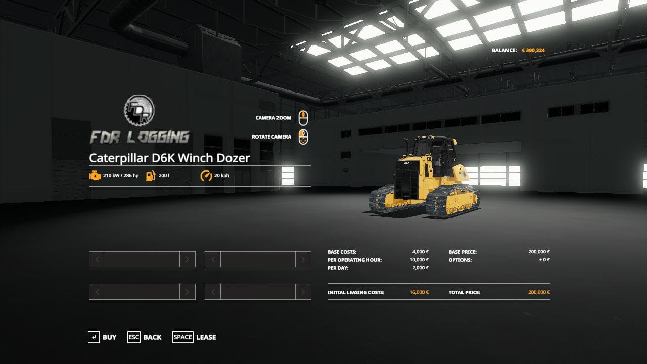 CATERPILLAR D6K WINCH DOZER 4
