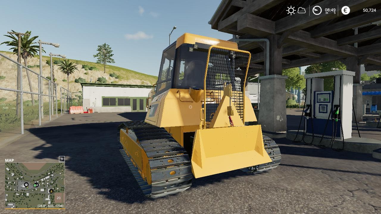 CATERPILLAR D6K WINCH DOZER