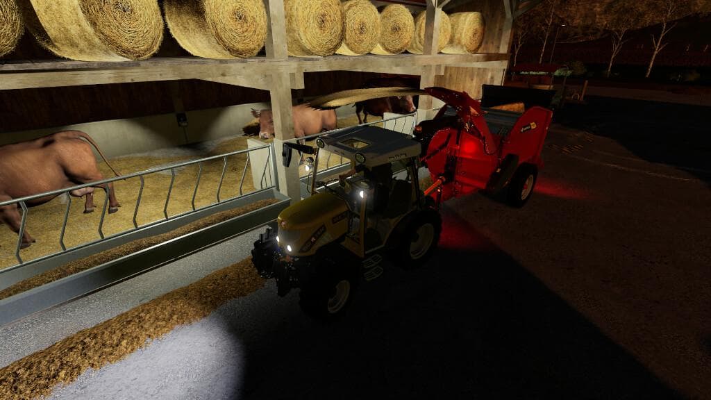 CATTLE BARN WITH STRAWSTAGE 2
