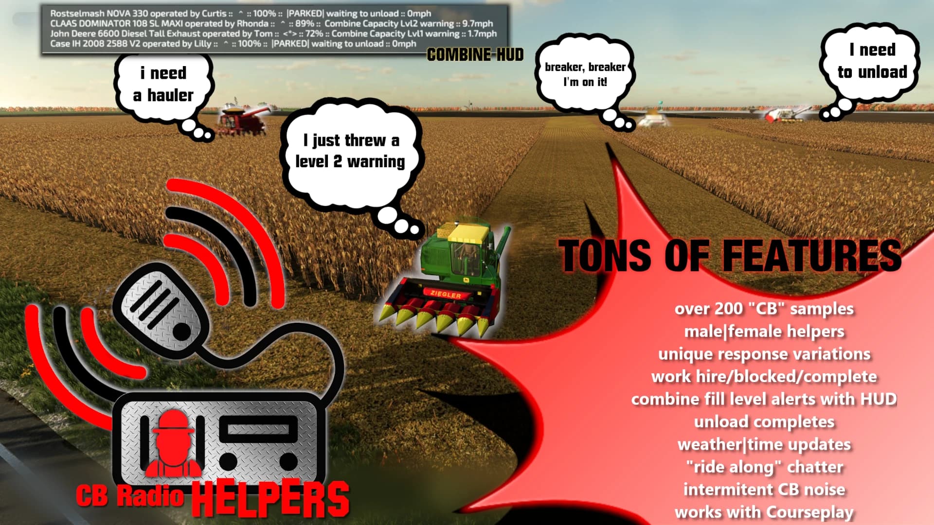 CB RADIO HELPERS