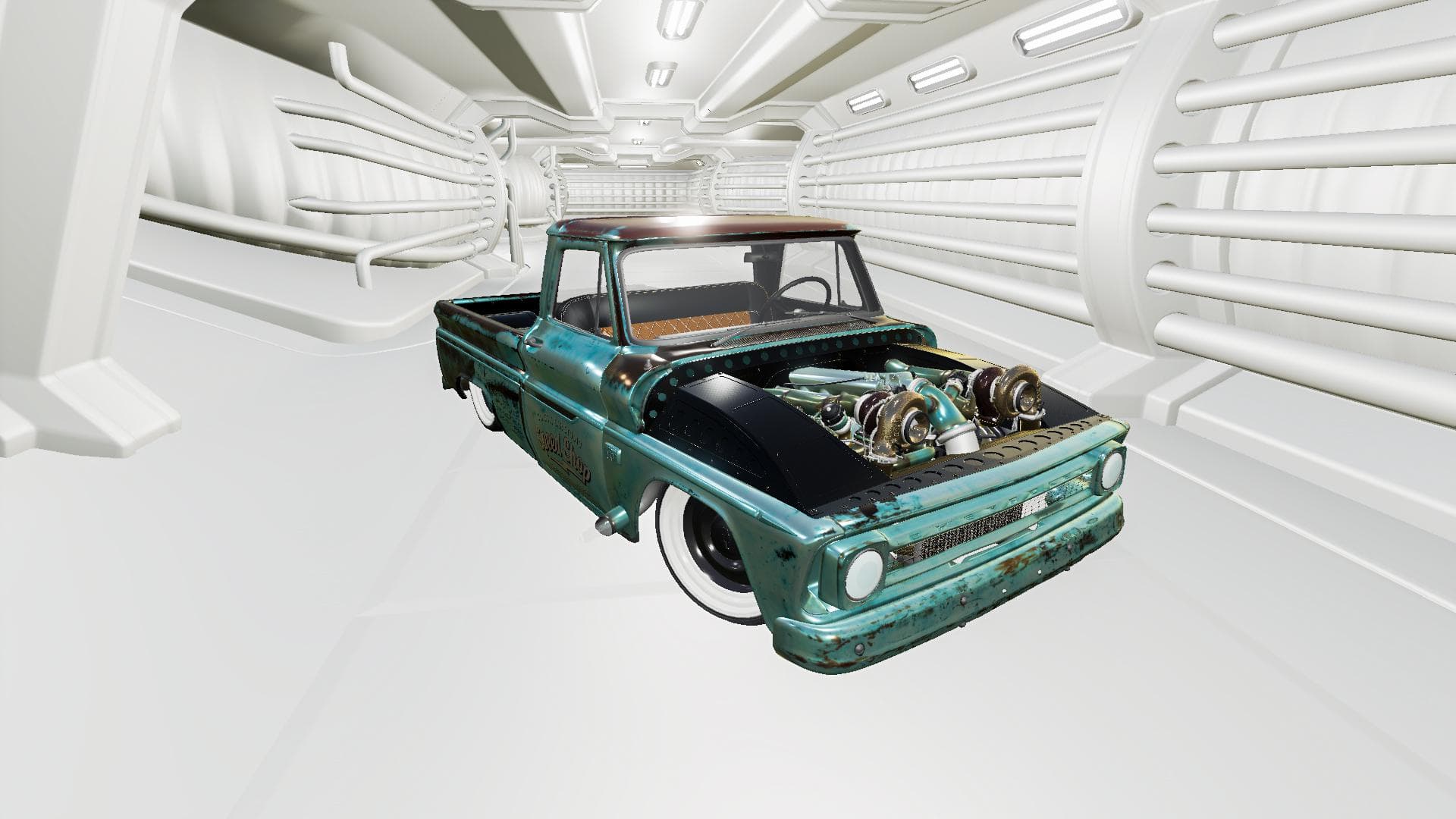 CHEVROLET C10 1966 TWIN TURBO 4