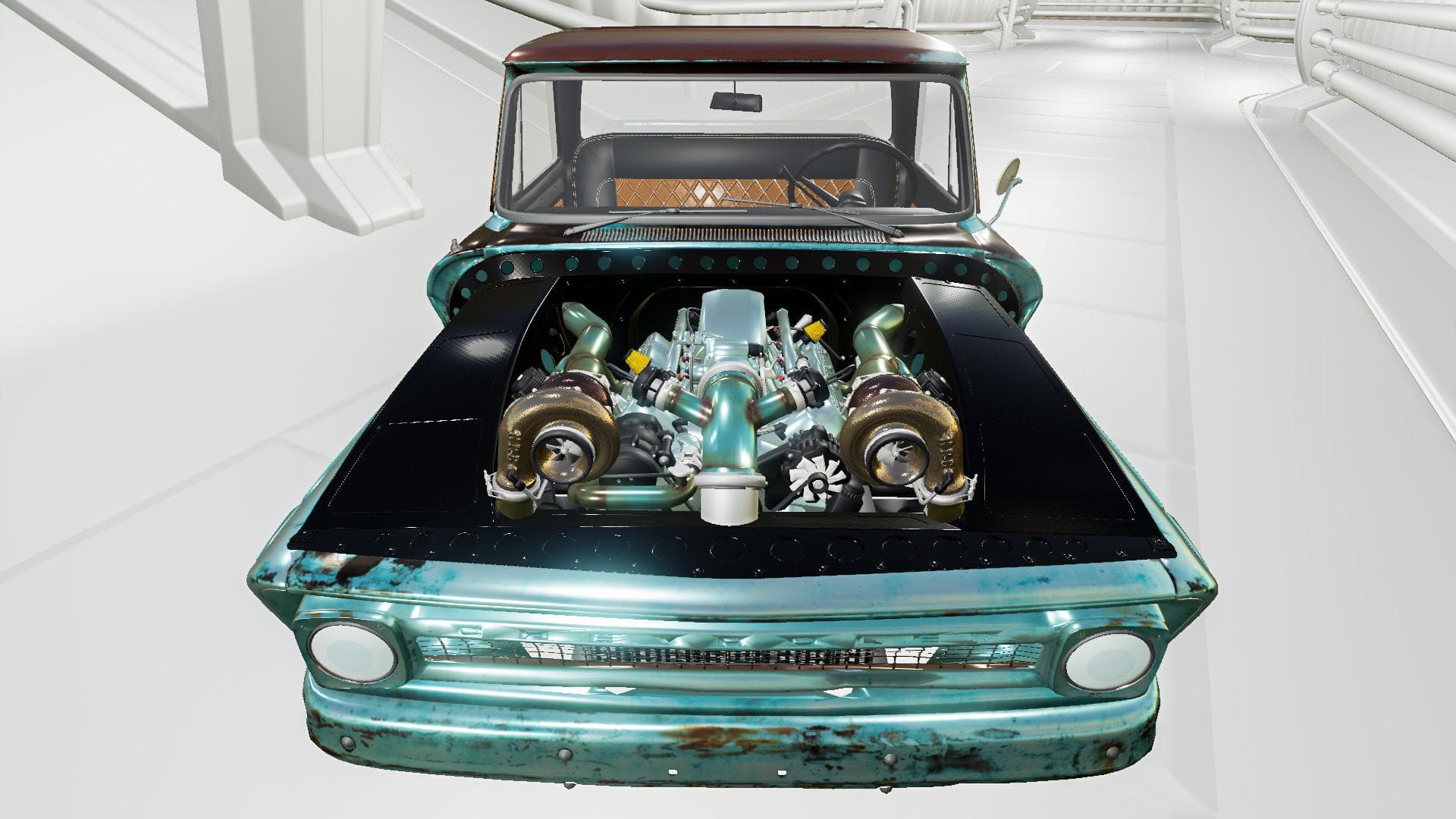 CHEVROLET C10 1966 TWIN TURBO 2