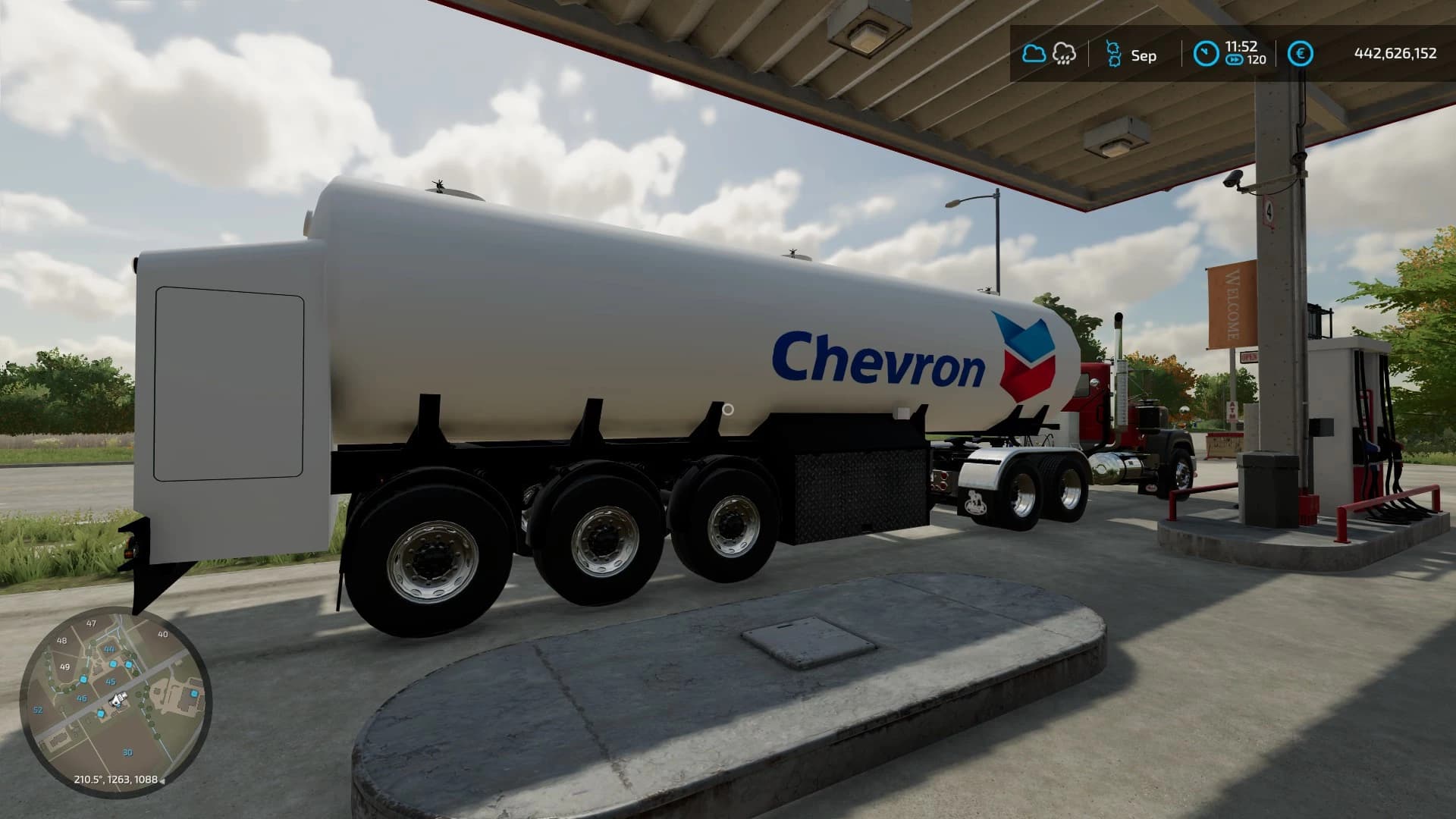 CHEVRON GAZOLINE TRAILER 4