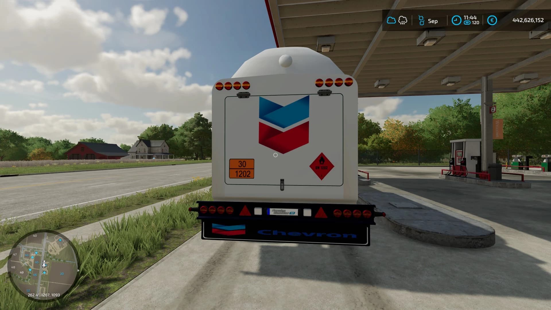 CHEVRON GAZOLINE TRAILER 2