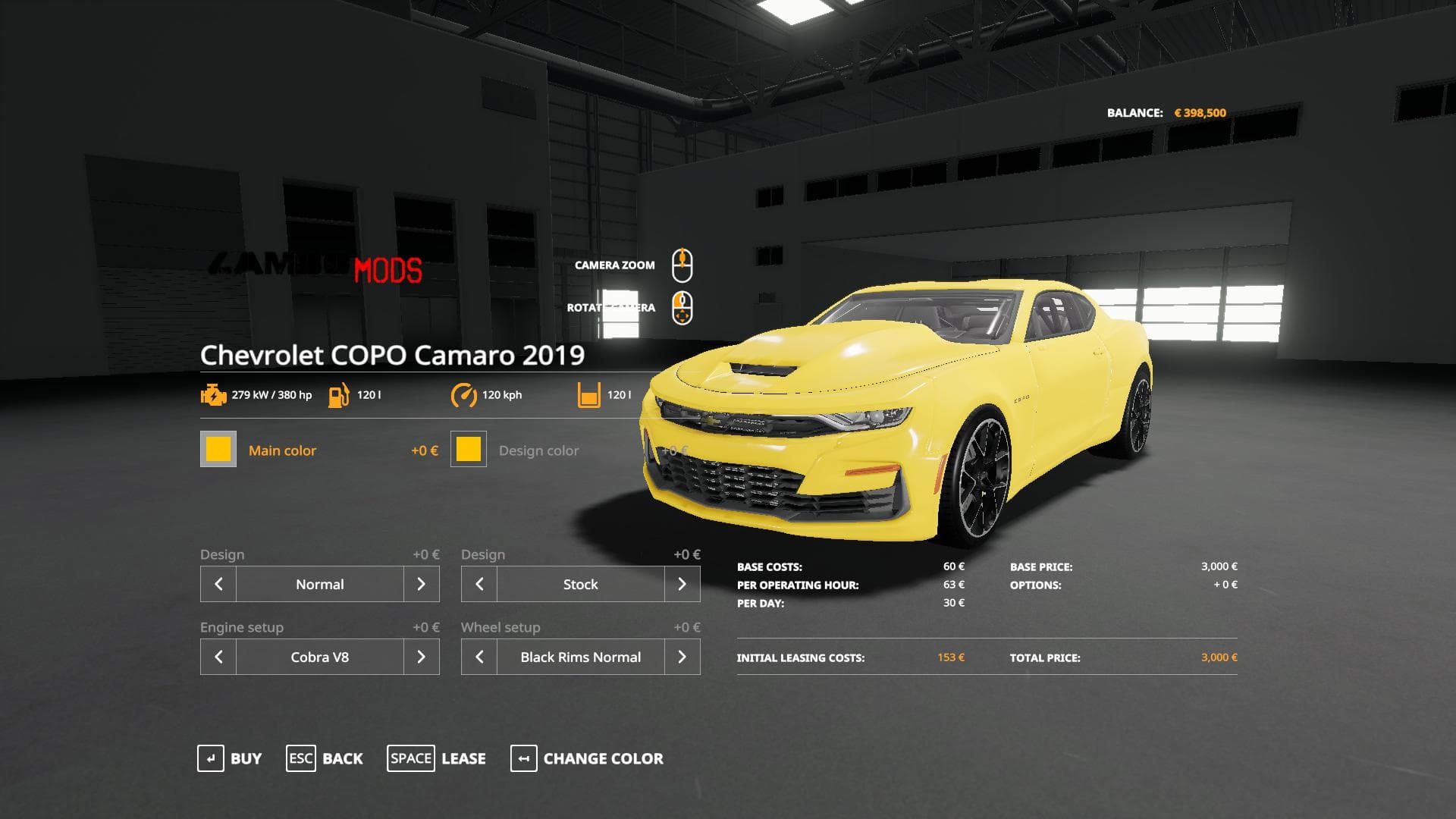 CHEVY CAMARO POLICE