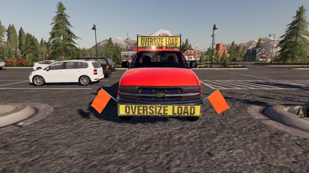 CHEVY S10 OVERSIZE LOAD/PILOT CAR 2