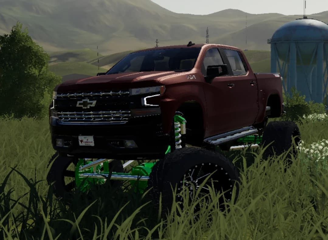 CHEVY TRAIL BOSS CRAZY LIFTED