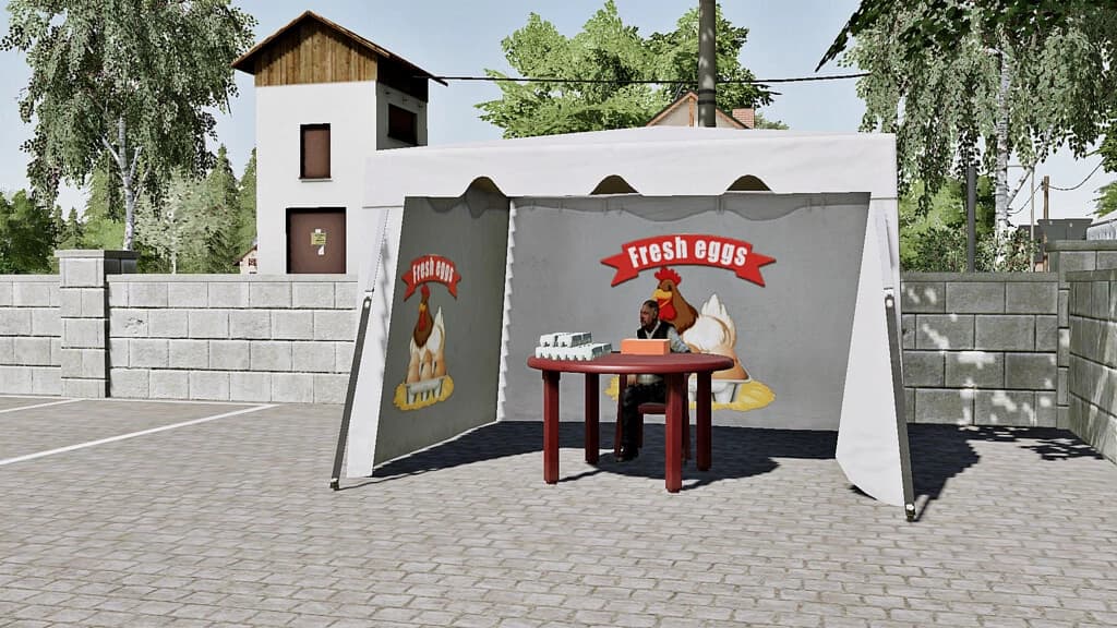 CHICKEN EGG TENT 2