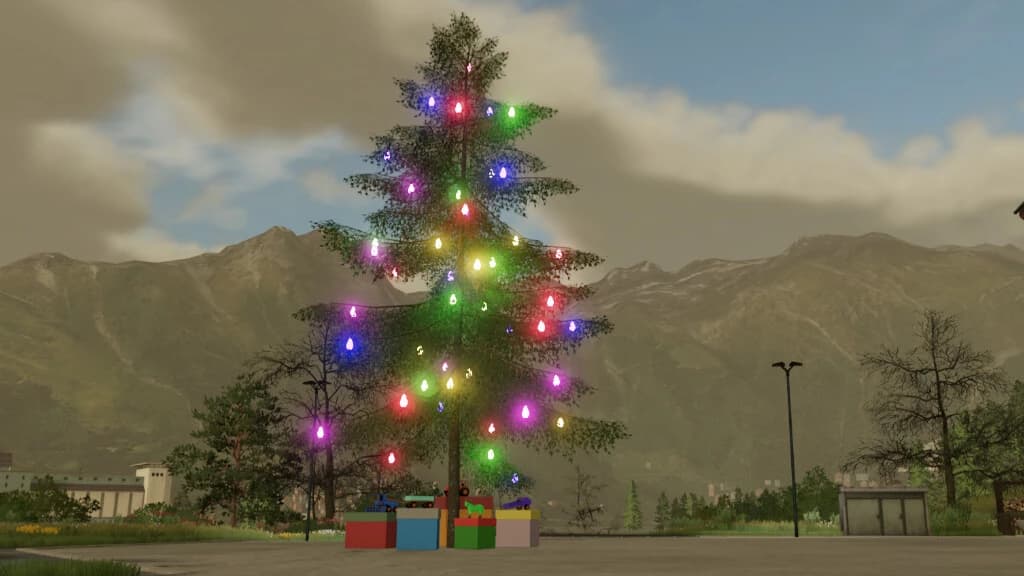 CHRISTMAS TREES PACK 4