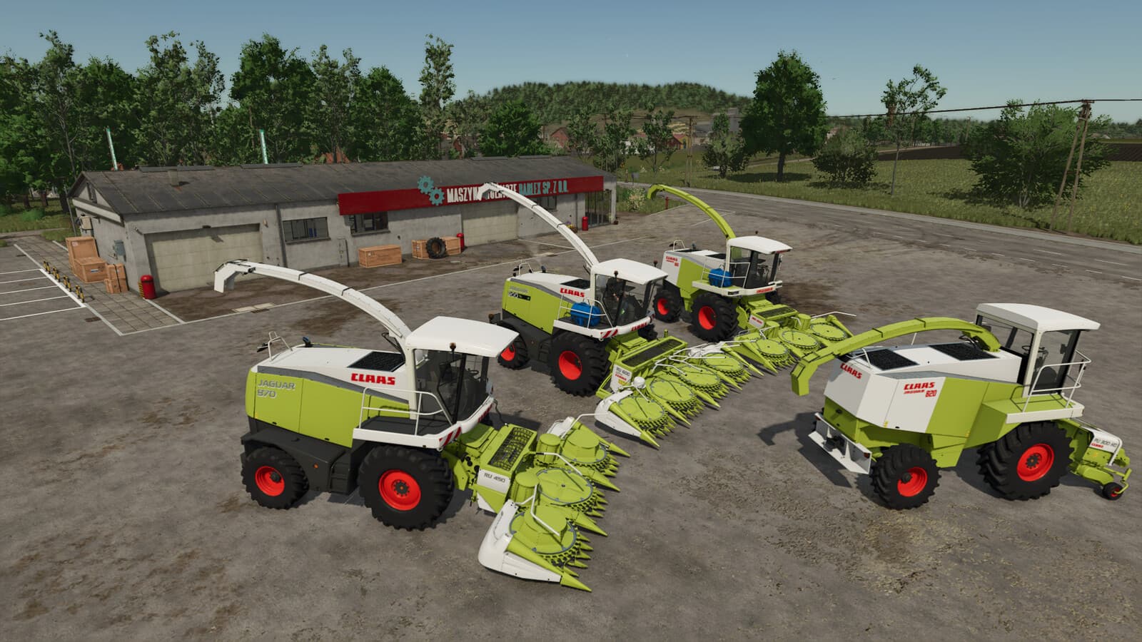 CLAAS Jaguar 800 Series 6