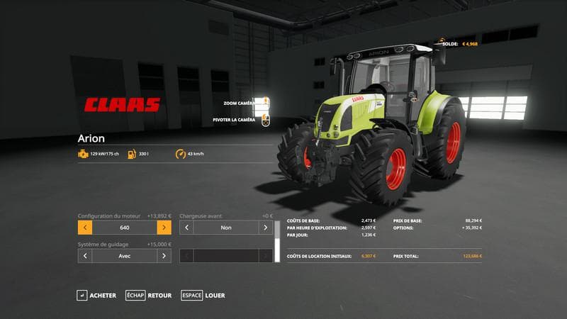 CLAAS ARION 600 (610, 620, 630, 640) 2