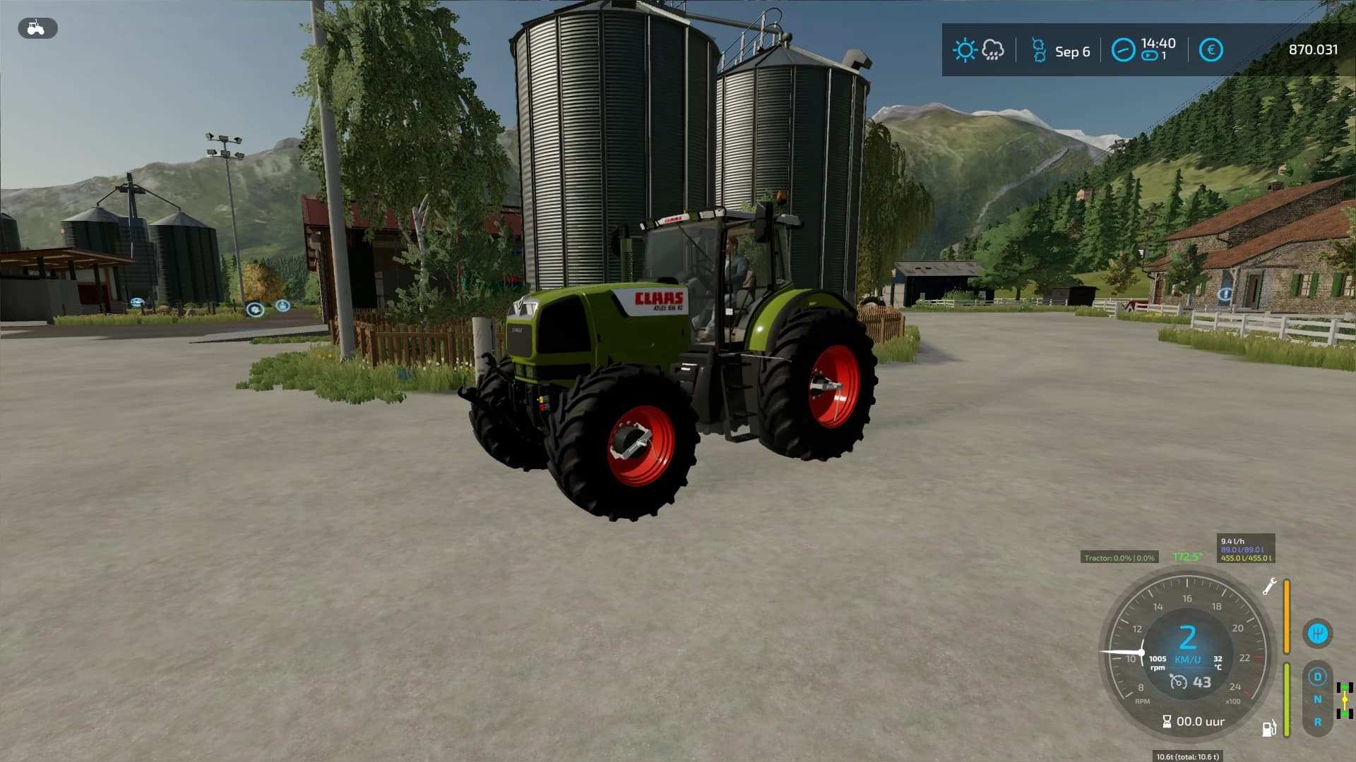 CLAAS ATLES 3