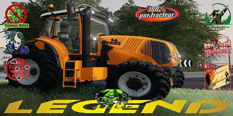 CLAAS AXION 5 600FL COMMUNAL 2