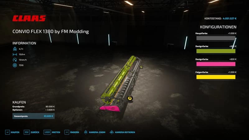 CLAAS CONVIO FLEX 1380 3