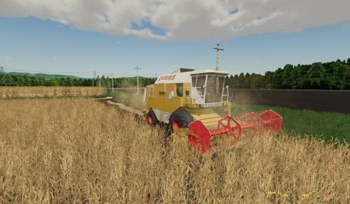 CLAAS DOMINATOR 106 YELLOW 2