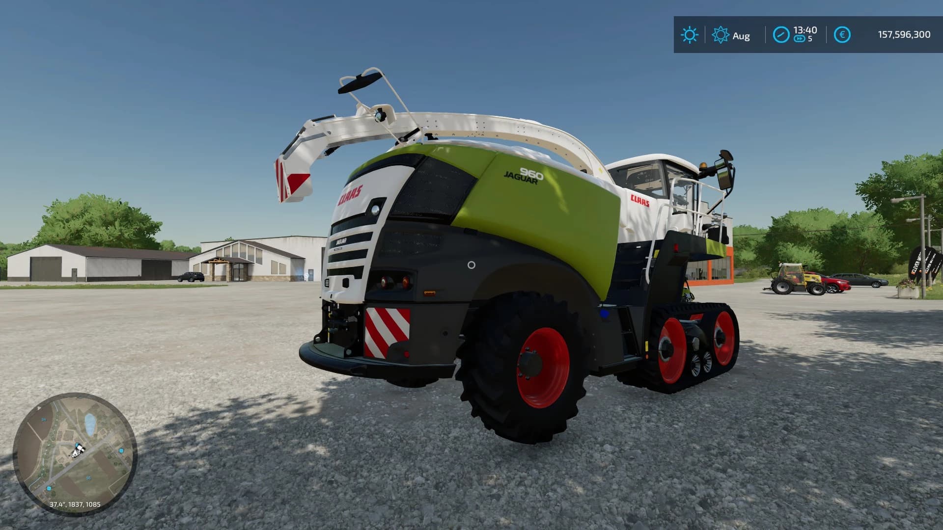 CLAAS JAGUAR TT WITH 50-100K CAPACITY AND INCREASED WORKSPEED 5