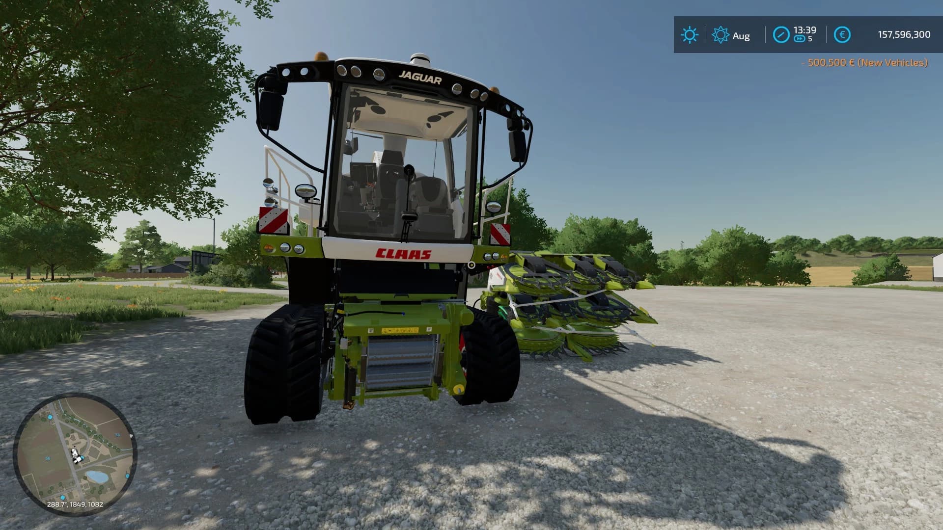 CLAAS JAGUAR TT WITH 50-100K CAPACITY AND INCREASED WORKSPEED
