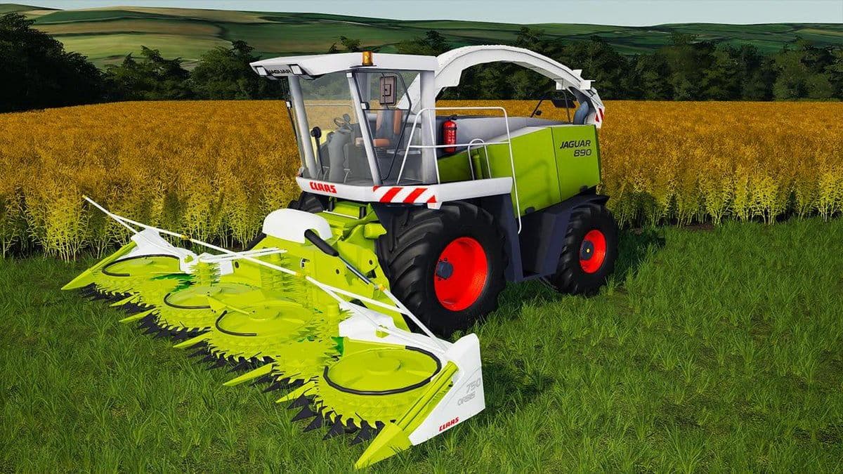 CLAAS JAGUAR 890 CONVERTED