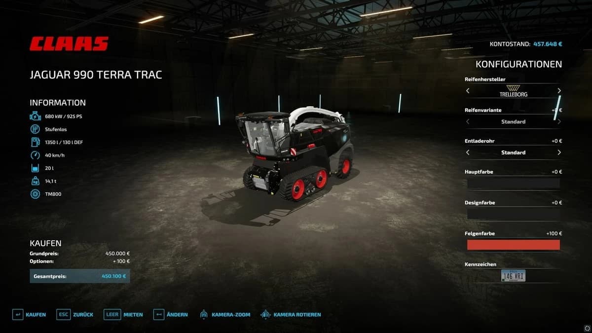 CLAAS JAGUAR 990 TT PACK 3