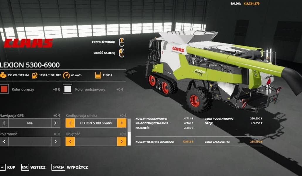 CLAAS LEXION 5300 6900