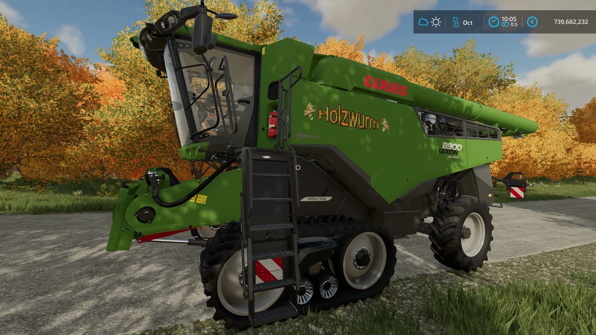 CLAAS LEXION 8900 HOLZWURM 5