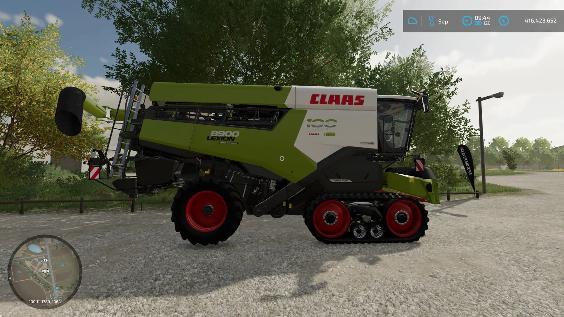 CLAAS LEXION 8900