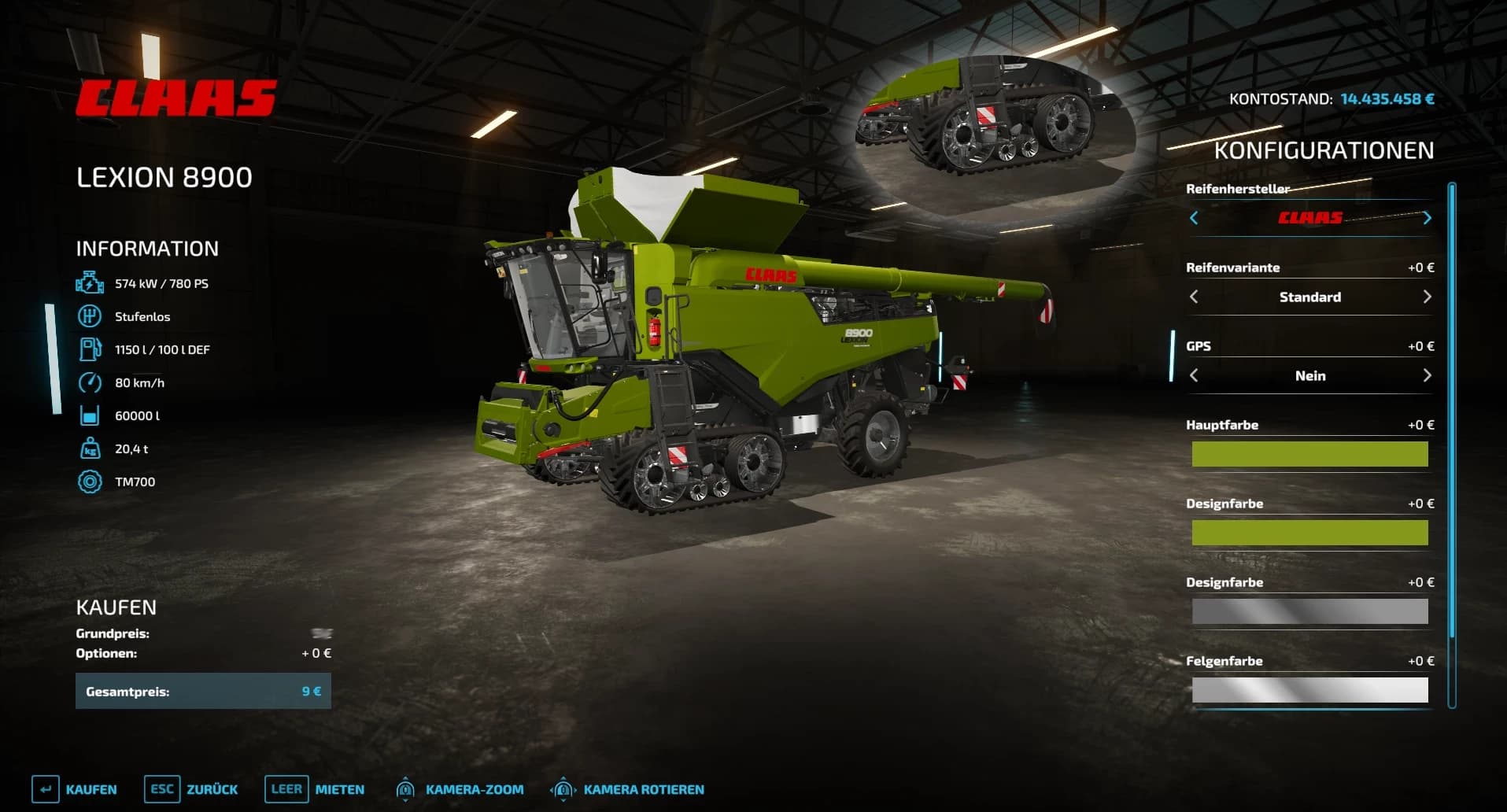 CLAAS LEXION 8900 & CASE IH DRAPER3162 3