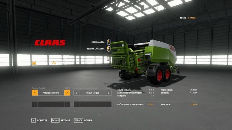 CLAAS QUADRANT 2200 RC