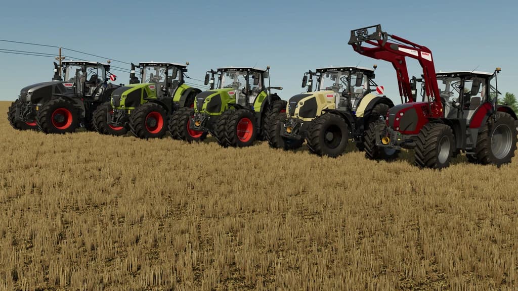CLAAS TRACTORS PACKAGE 3