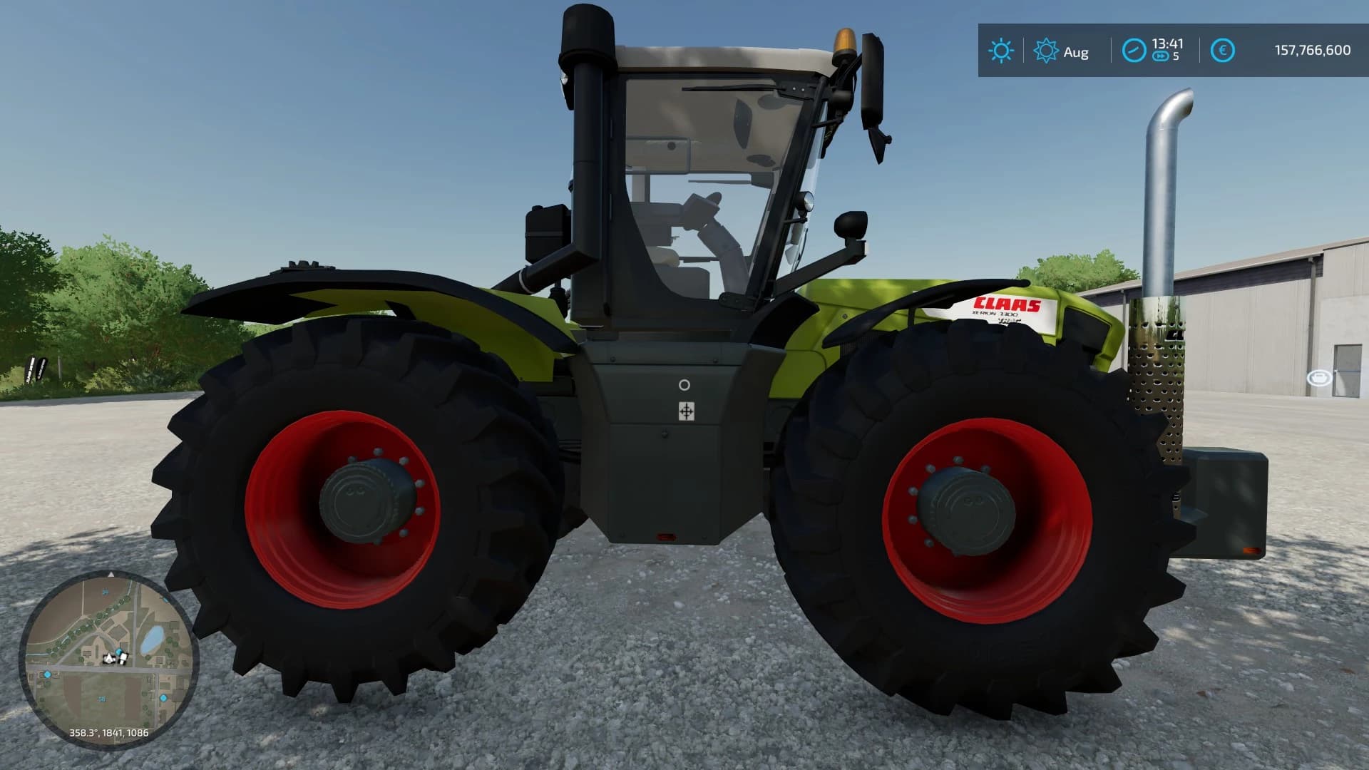 CLAAS XERION 3300 - 3800 VC 4