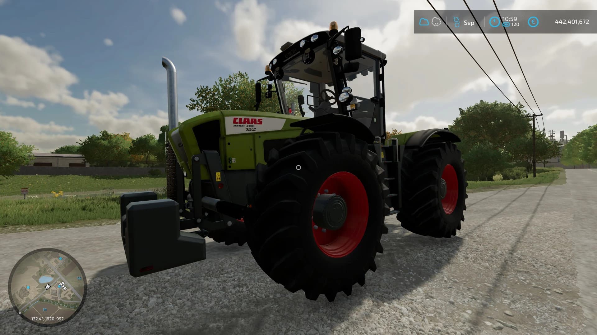 CLAAS XERION 3300 2