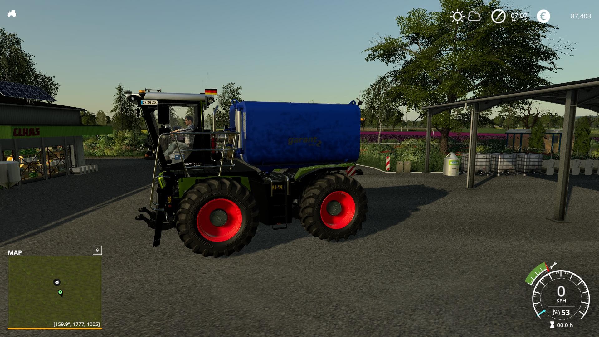 CLAAS XERION 3800 SADDLE TRAC BETA 4