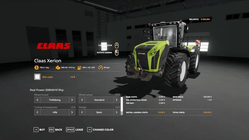CLAAS XERION 4000 4