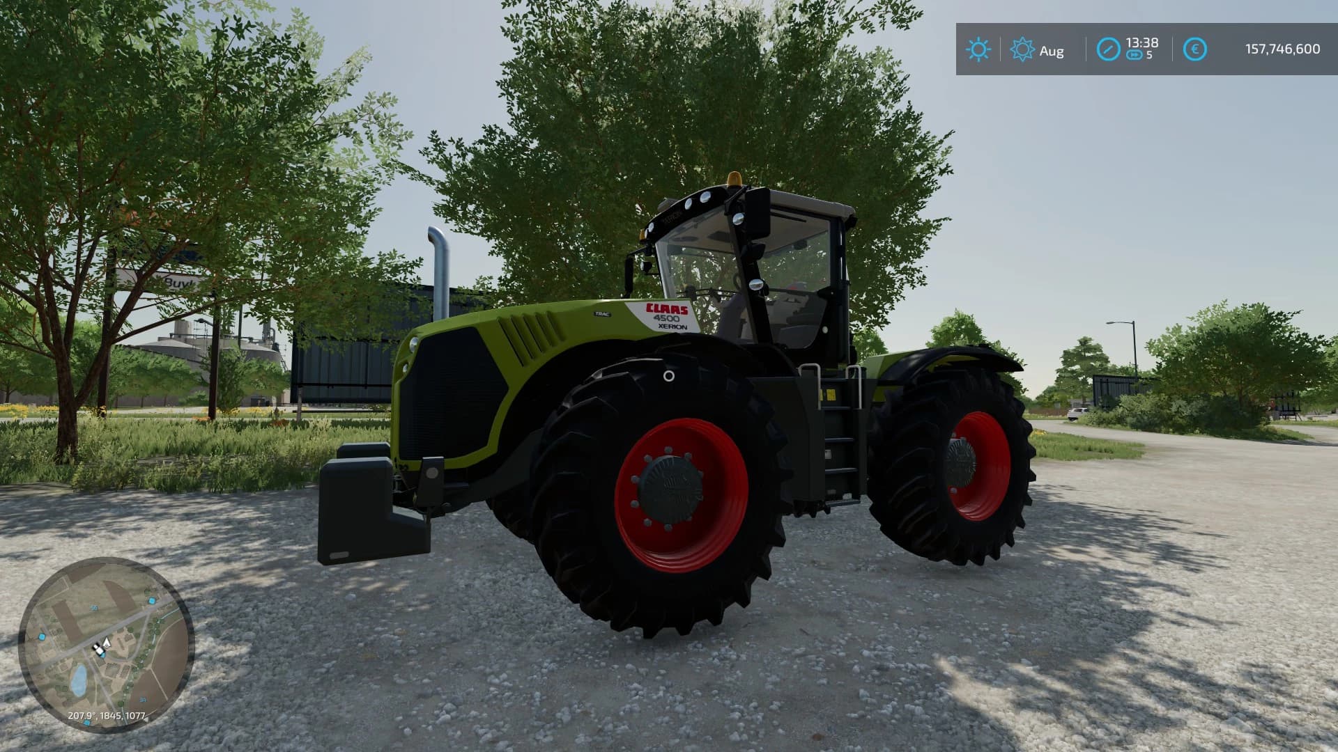 CLAAS XERION 4000/5000 SERIES 5