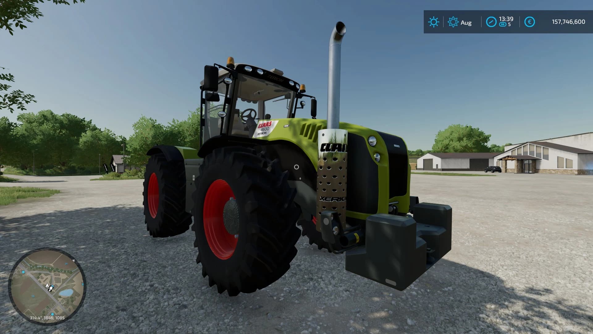 CLAAS XERION 4000/5000 SERIES 4