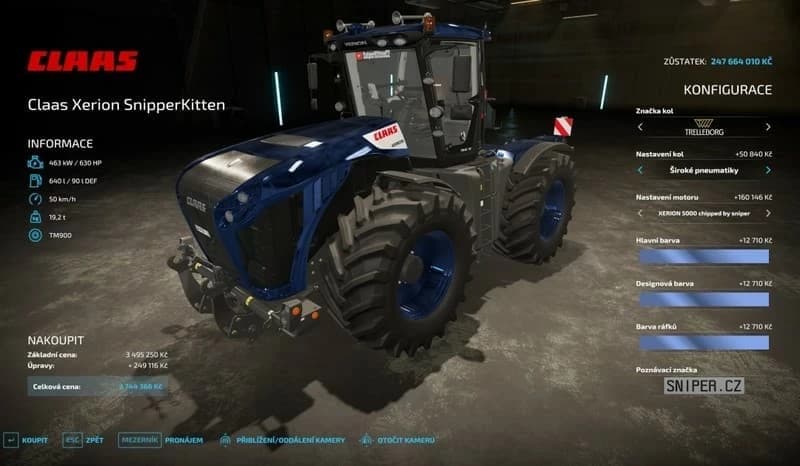 CLAAS XERION 4000-5000 2