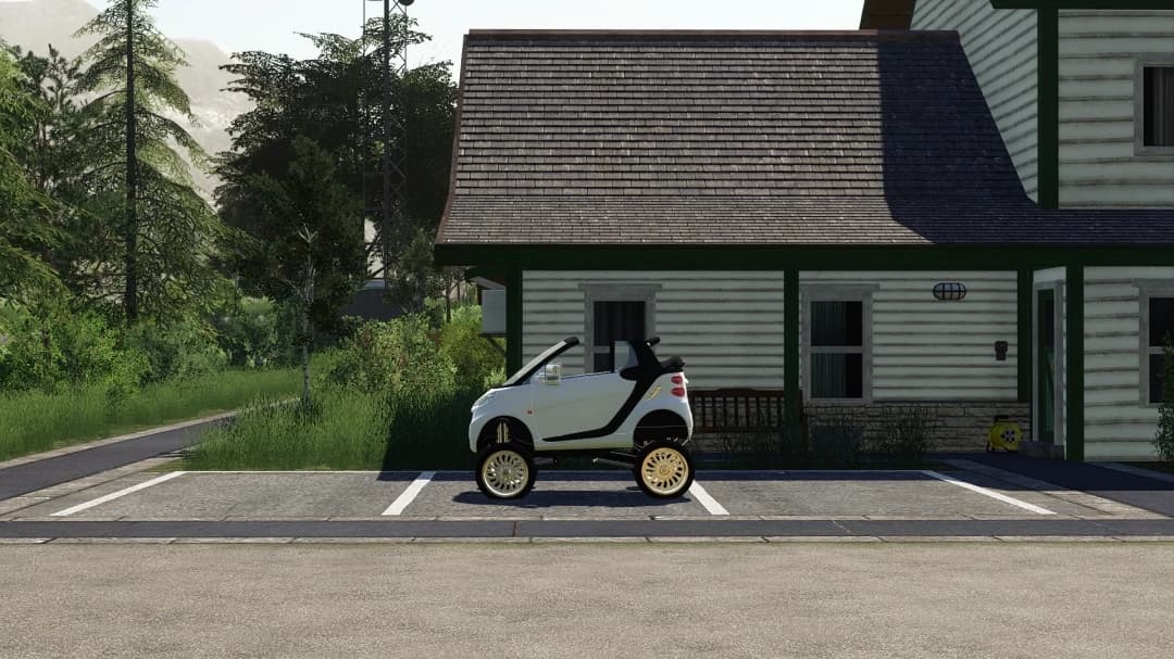 CLAPPED OUT LIFTED SMART CAR 5