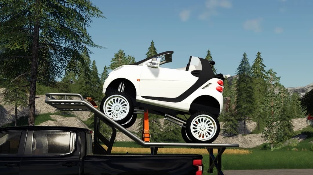 CLAPPED OUT LIFTED SMART CAR 4